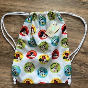 NWT Disney World 50th Anniversary Celebration Vans drawstring bag